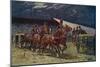 The Royal Horse Artillery Drive at the Searchlight Tattoo-William Barnes Wollen-Mounted Giclee Print