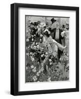 The Royal Horticultural Society's Show in the Temple Gardens-Frank Craig-Framed Giclee Print