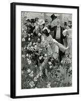 The Royal Horticultural Society's Show in the Temple Gardens-Frank Craig-Framed Giclee Print