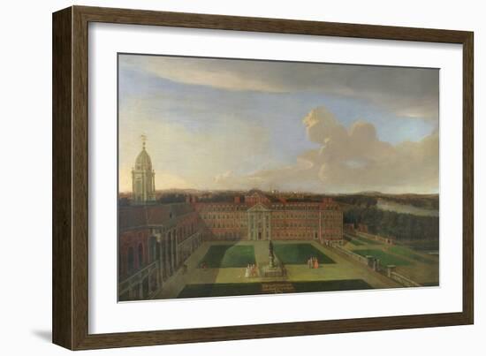 The Royal Hospital, Chelsea, 1717-Dirk Maes-Framed Giclee Print