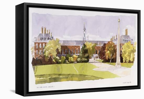 The Royal Hospital, Chelsea, 1992-Annabel Wilson-Framed Stretched Canvas