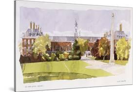 The Royal Hospital, Chelsea, 1992-Annabel Wilson-Stretched Canvas