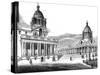 The Royal Hospital, Greenwich, London, 19th Century-null-Stretched Canvas