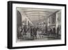 The Royal Hospital of Bethlehem, the Gallery for Men-Frank Vizetelly-Framed Giclee Print