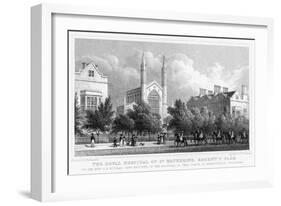 The Royal Hospital of St Katherine, Regent's Park, London, 1827-William Tombleson-Framed Giclee Print