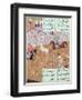 The Royal Hunt, from a Book of Poems by Hafiz Shirazi-null-Framed Giclee Print