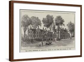 The Royal Infirmary at Lancaster, Opened by the Duke and Duchess of York-null-Framed Giclee Print