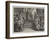 The Royal Institute Costume Ball Tableaux, Sir J D Linton's Group-William Heysham Overend-Framed Giclee Print