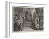 The Royal Institute Costume Ball Tableaux, Sir J D Linton's Group-William Heysham Overend-Framed Giclee Print