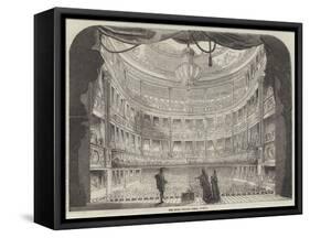 The Royal Italian Opera, Lyceum-null-Framed Stretched Canvas