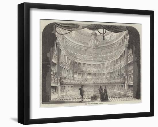 The Royal Italian Opera, Lyceum-null-Framed Giclee Print