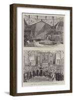 The Royal Jubilee Exhibition at Manchester-null-Framed Giclee Print