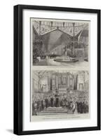 The Royal Jubilee Exhibition at Manchester-null-Framed Giclee Print