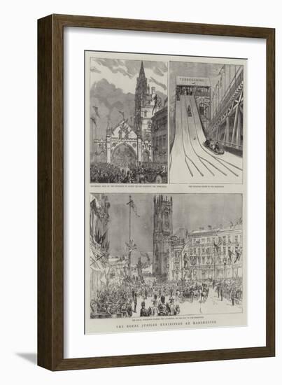 The Royal Jubilee Exhibition at Manchester-null-Framed Giclee Print