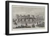 The Royal Jubilee Exhibition, Newcastle-On-Tyne, the Old Tyne Bridge-Thomas Harrington Wilson-Framed Giclee Print