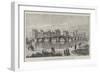 The Royal Jubilee Exhibition, Newcastle-On-Tyne, the Old Tyne Bridge-Thomas Harrington Wilson-Framed Giclee Print