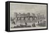 The Royal Jubilee Exhibition, Newcastle-On-Tyne, the Old Tyne Bridge-Thomas Harrington Wilson-Framed Stretched Canvas