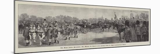 The Royal Jubilee Procession-Thomas Walter Wilson-Mounted Giclee Print