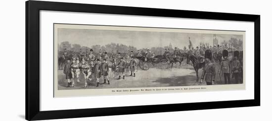 The Royal Jubilee Procession-Thomas Walter Wilson-Framed Giclee Print