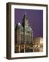 The Royal Liver Building Is a Grade I Listed Building Located in Liverpool, England, Pier Head-David Bank-Framed Photographic Print