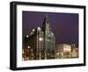 The Royal Liver Building Is a Grade I Listed Building Located in Liverpool, England, Pier Head-David Bank-Framed Photographic Print