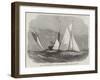 The Royal London Yacht Club Match, the Gnome and the Zillah Rounding Off Southend-Edwin Weedon-Framed Premium Giclee Print