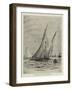 The Royal London Yacht Club Match-Charles William Wyllie-Framed Giclee Print