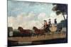 The Royal Mail Coach, Chelmsford to London, 1799-John Cordrey-Mounted Giclee Print