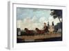 The Royal Mail Coach, Chelmsford to London, 1799-John Cordrey-Framed Giclee Print