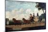 The Royal Mail Coach, Chelmsford to London, 1799-John Cordrey-Mounted Giclee Print