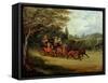 The Royal Mail Coach with Passengers-Samuel Henry Alken-Framed Stretched Canvas