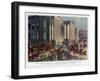 The Royal Mails at London General Post Office, 1830-R Reeves-Framed Giclee Print