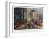 The Royal Mails at London General Post Office, 1830-R Reeves-Framed Giclee Print