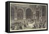 The Royal Marriage at Berlin, the Wedding Ceremony in the Chapel of the Schloss-null-Framed Stretched Canvas