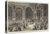 The Royal Marriage at Berlin, the Wedding Ceremony in the Chapel of the Schloss-null-Stretched Canvas