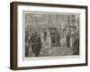 The Royal Marriage at Berlin, Wedding Ceremony in the Chapel of the Royal Palace-William Heysham Overend-Framed Giclee Print