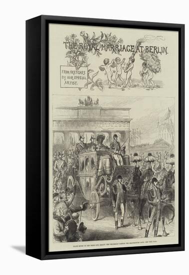 The Royal Marriage at Berlin-null-Framed Stretched Canvas