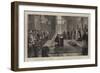 The Royal Marriage at Brussels, the Religious Ceremony in the Chapel of the Royal Palace-Joseph Nash-Framed Giclee Print