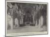 The Royal Marriage at Coburg, the Interior of the Chapel Arranged for the Wedding-null-Mounted Giclee Print