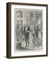 The Royal Marriage at the Chateau D'Eu, Wedding Party Leaving the Chapel and Crossing the Hall-null-Framed Giclee Print