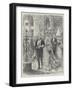 The Royal Marriage at the Chateau D'Eu, Wedding Party Leaving the Chapel and Crossing the Hall-null-Framed Giclee Print