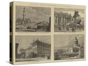 The Royal Marriage, Monuments at St Petersburg-null-Stretched Canvas