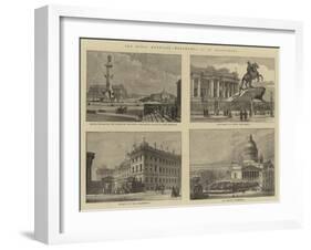 The Royal Marriage, Monuments at St Petersburg-null-Framed Giclee Print