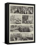 The Royal Masonic Institution for Girls at Battersea-null-Framed Stretched Canvas