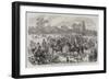 The Royal Meet of the West Norfolk Hunt at Snettisham-null-Framed Giclee Print