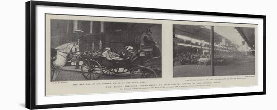 The Royal Military Tournament at Manchester, Opened by Sir George White-null-Framed Giclee Print