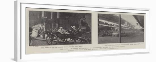 The Royal Military Tournament at Manchester, Opened by Sir George White-null-Framed Giclee Print