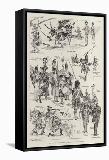 The Royal Military Tournament at the Agricultural Hall, Islington-Ralph Cleaver-Framed Stretched Canvas