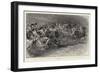 The Royal Military Tournament at the Agricultural Hall, the Charge of the Cavalry of Four Eras-John Charlton-Framed Giclee Print