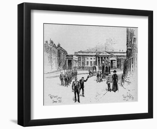 The Royal Mint, London, 19th century (1906)-Herbert Railton-Framed Giclee Print